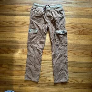 Mini Boden Slim Cord Cargo Pull-On Pants – Boys Size 10